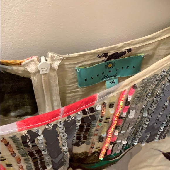 Anthropologie Sequin Top - Picture 5 of 6